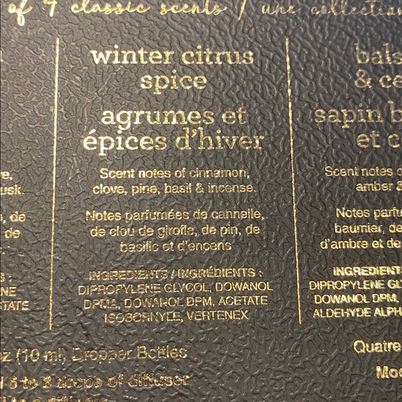 Fragrance Diffuser Oils Set of 4 - Picture 6 of 10